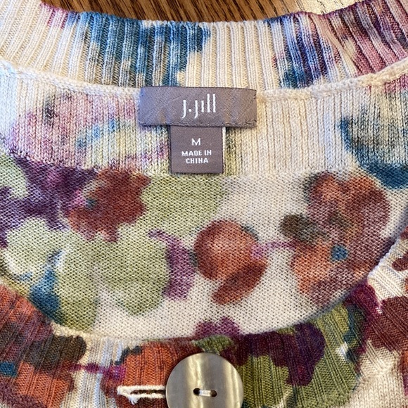 Jjill floral print cardigan - Picture 5 of 7